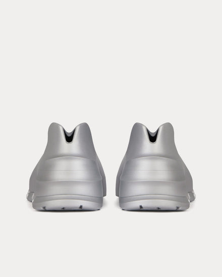 Givenchy Monumental Mallow Reflective Rubber Silvery Slip On Sneakers - 4