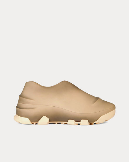 Givenchy Men's Monumental Mallow Worn Out Rubber Sand Slip On Sneakers