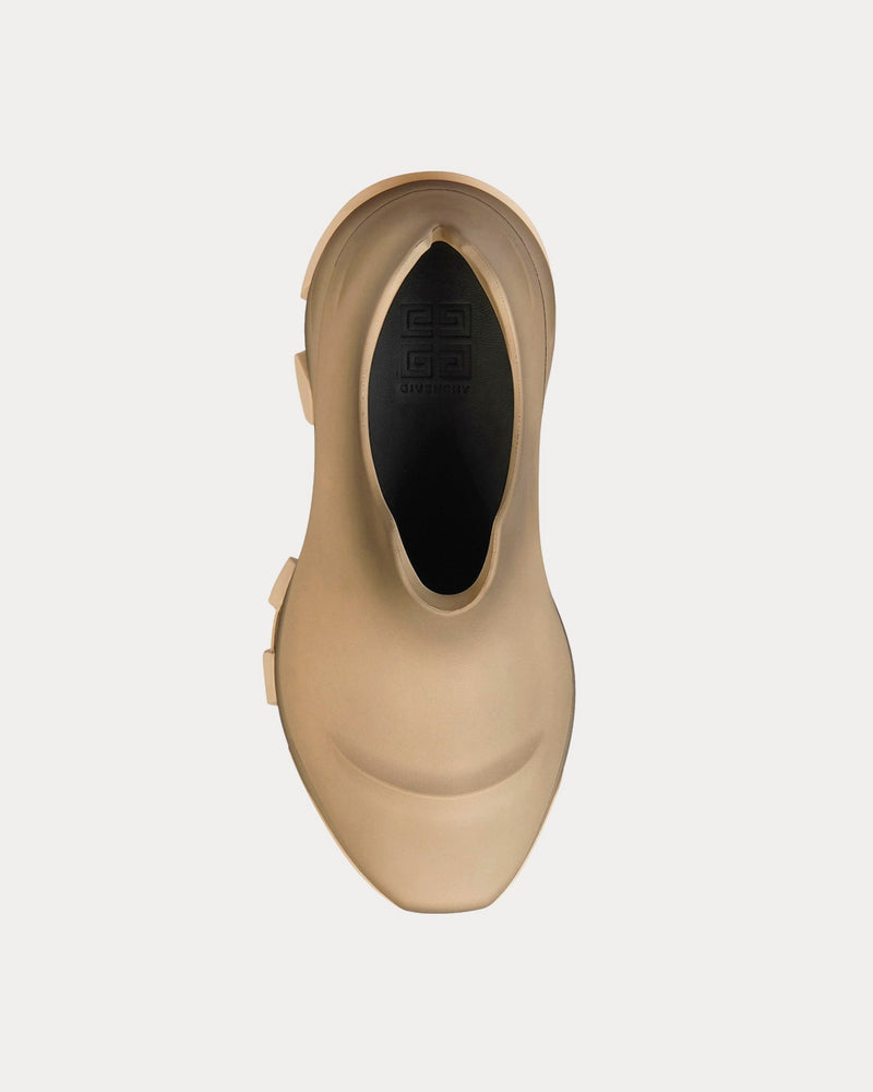 Givenchy Monumental Mallow Worn Out Rubber Sand Slip On Sneakers - 2