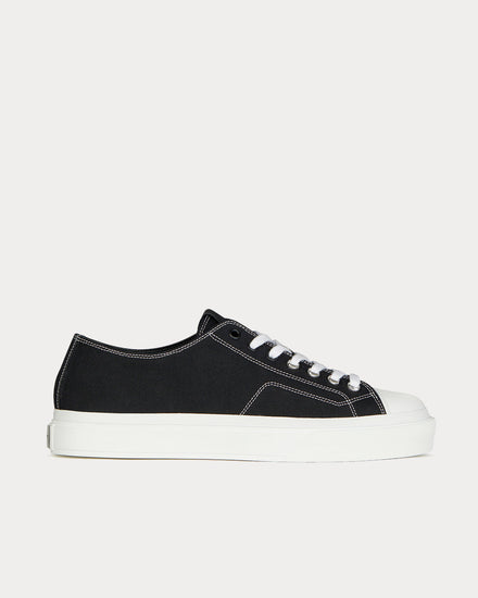 Givenchy Sneakers City in Canvas and Leather Black Low Top Sneakers - 1