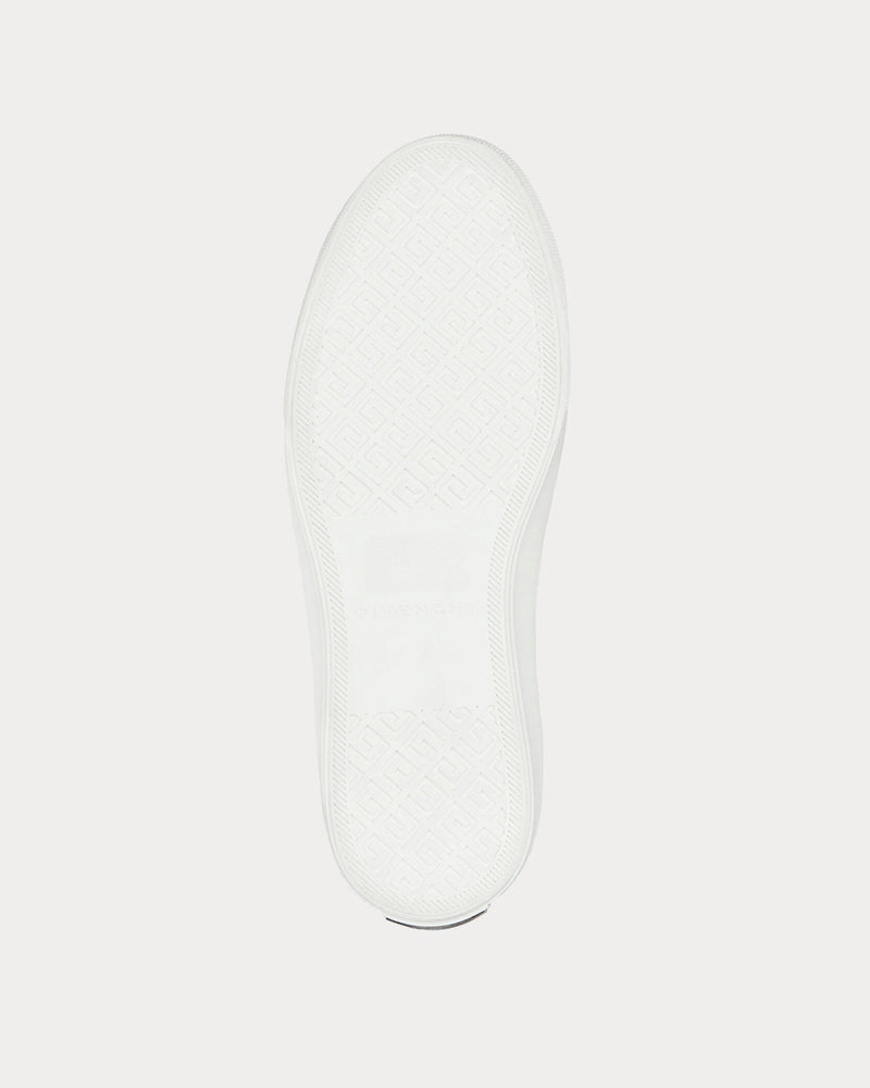 Givenchy Sneakers City in Grained Leather White Low Top Sneakers - 5