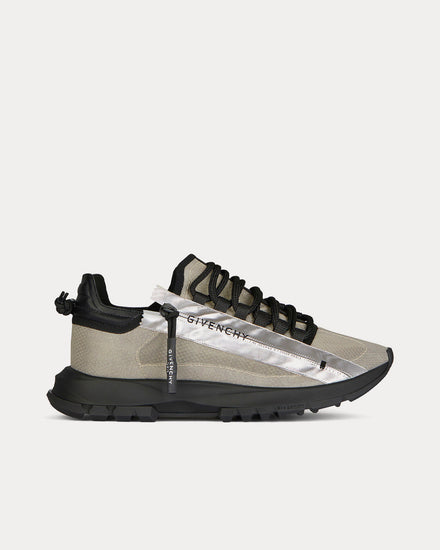 Givenchy Spectre Mesh & Leather With Zip Grey Low Top Sneakers - 1