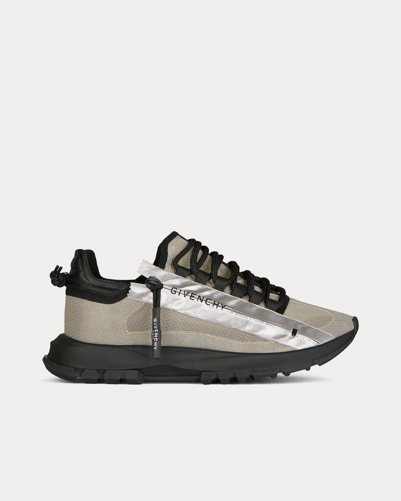 Givenchy Spectre Mesh & Leather With Zip Grey Low Top Sneakers - 1