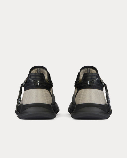 Givenchy Spectre Mesh & Leather With Zip Grey Low Top Sneakers - 4