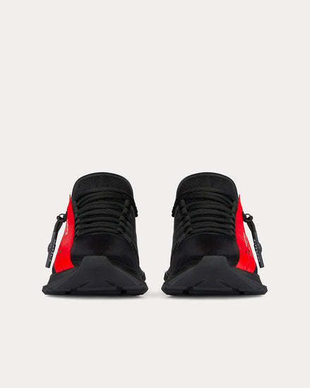 Givenchy Spectre Perforated Leather With Zip Black Low Top Sneakers - 3