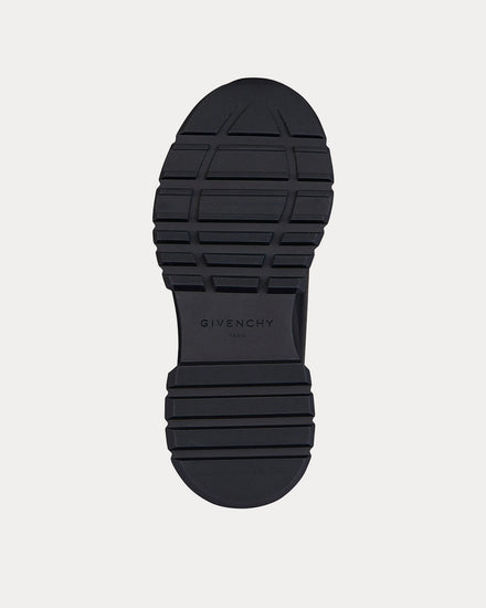 Givenchy Spectre Perforated Leather With Zip Black Low Top Sneakers - 5