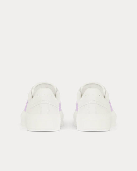 Givenchy City Sport White / Lilac Slip On Sneakers - 4