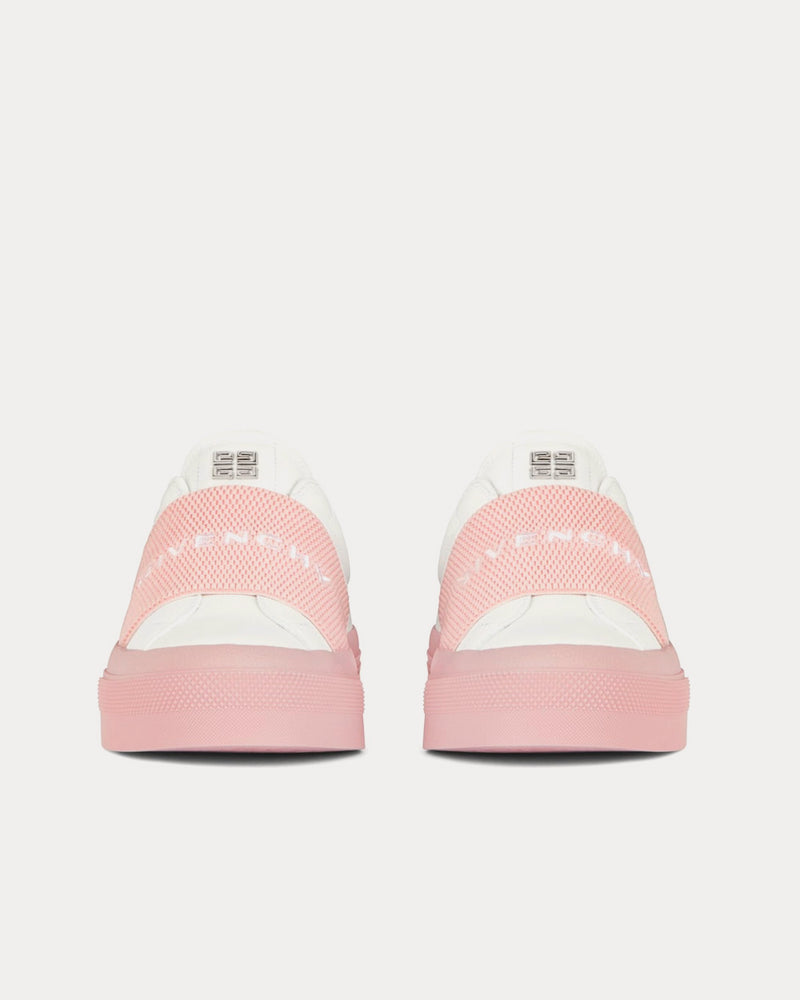 Givenchy Leather White / Pink Slip On Sneakers - 3