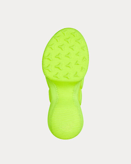 Givenchy TK-360+ Knit Fluo Yellow / White Slip On Sneakers - 3