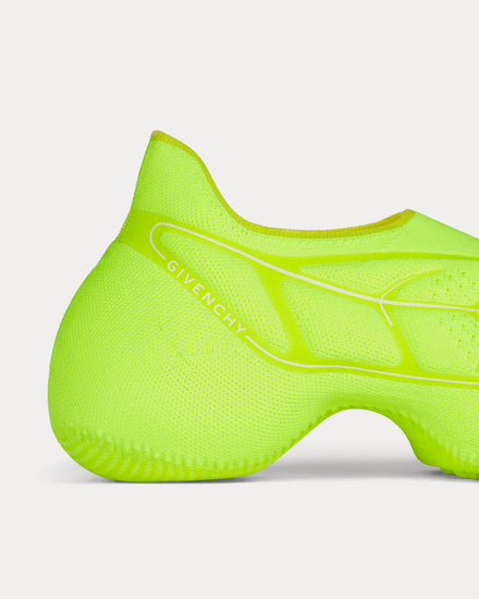 Givenchy TK-360+ Knit Fluo Yellow / White Slip On Sneakers - 4