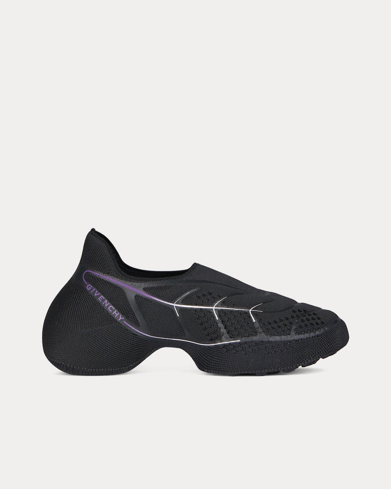Givenchy TK-360+ Mesh Black / Purple Slip On Sneakers - 1