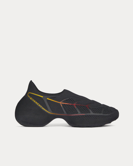 Givenchy TK-360+ Mesh Black / Yellow Slip On Sneakers - 1