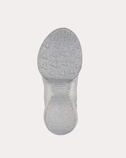 Givenchy TK-360+ Mesh Grey / Purple Slip On Sneakers - 5