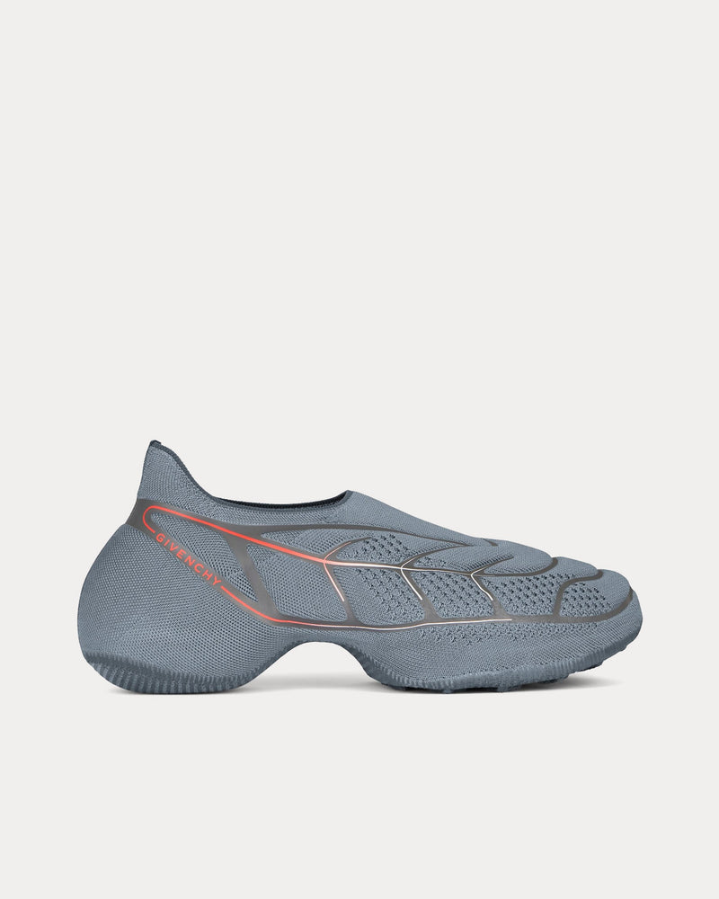 Givenchy Men's TK-360+ Mesh Grey / Red Slip On Sneakers