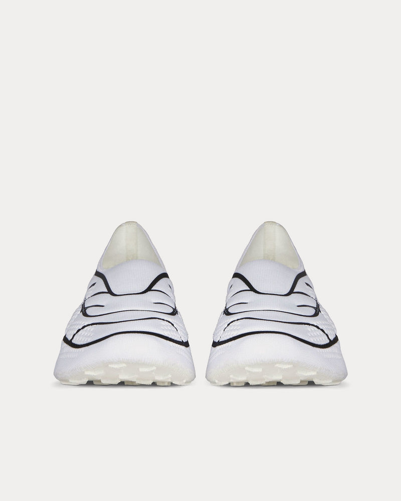 Givenchy TK-360+ Mesh White / Black Slip On Sneakers - 3