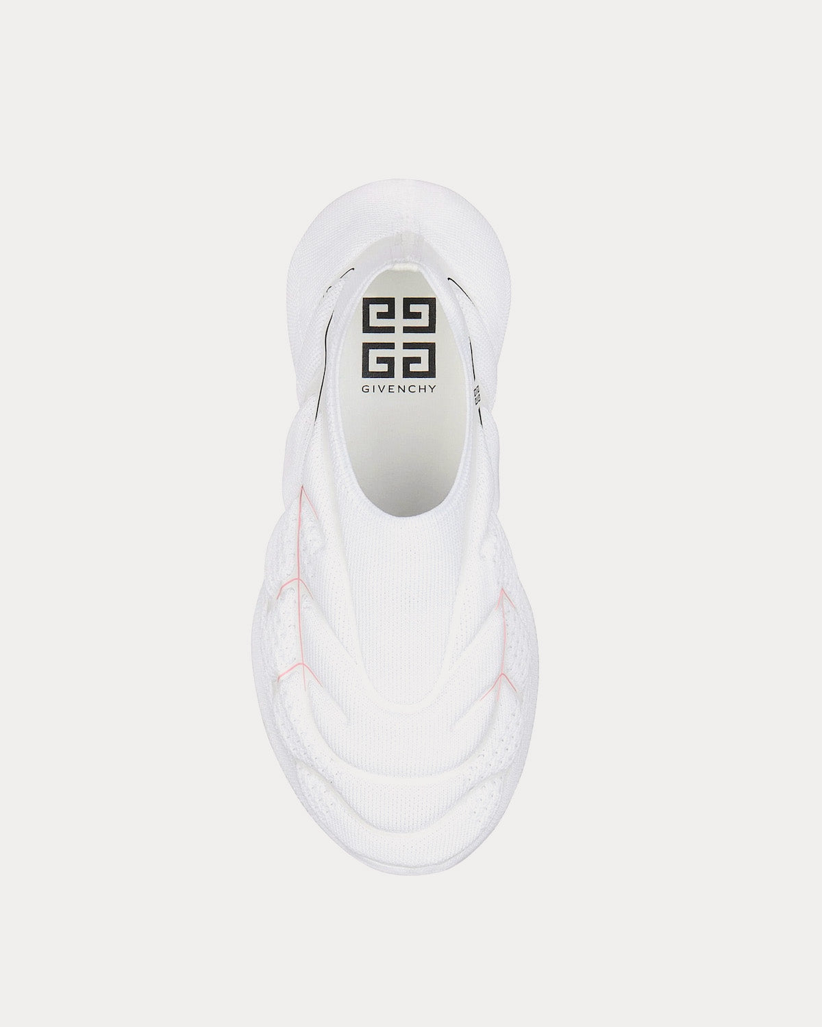 Givenchy - TK-360+ Mesh White / Pink Slip On Sneakers