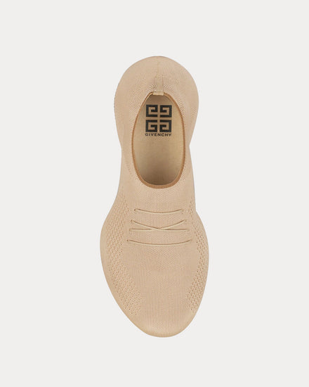 Givenchy TK-360 Knit Beige Camel Low Top Sneakers - 2