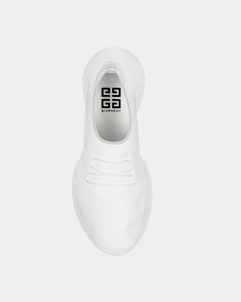Givenchy TK-360 Knit White Low Top Sneakers - 2
