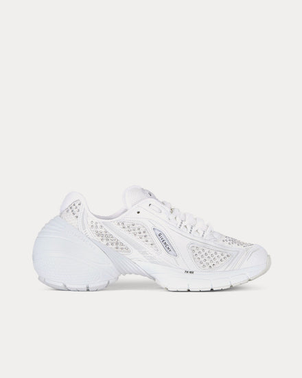 Givenchy TK-MX Runner Mesh & Rhinestones Ivory Low Top Sneakers - 1