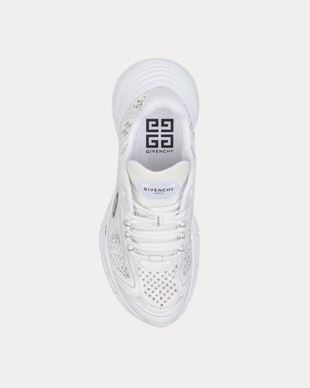 Givenchy TK-MX Runner Mesh & Rhinestones Ivory Low Top Sneakers - 2