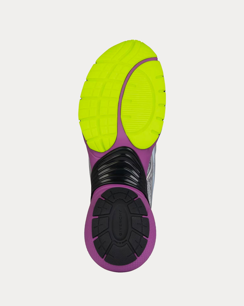 Givenchy TK-MX Runner Mesh Silvery / Ultraviolet Low Top Sneakers - 4