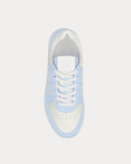 Givenchy G4 Leather Blue / White Low Top Sneakers - 2