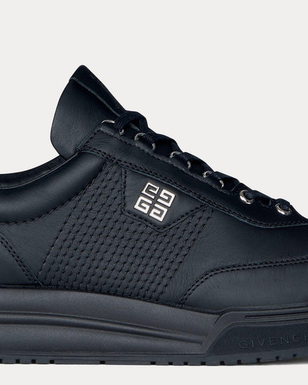 Givenchy G4 Leather Black Low Top Sneakers - 6