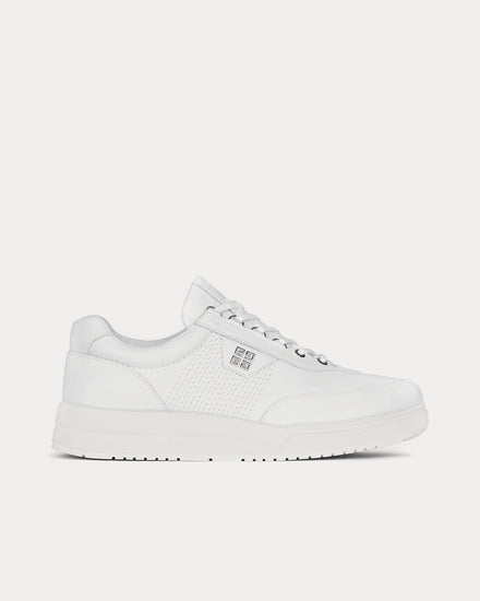 Givenchy G4 Leather White Low Top Sneakers - 1