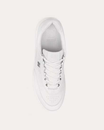 Givenchy G4 Leather White Low Top Sneakers - 2