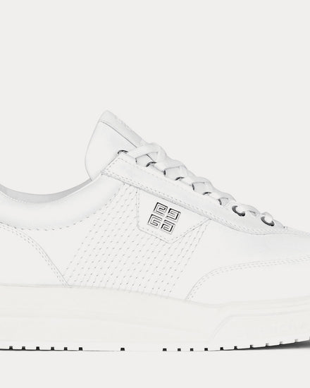 Givenchy G4 Leather White Low Top Sneakers - 6
