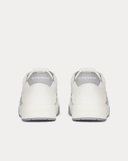 Givenchy G4 Leather White / Grey Low Top Sneakers - 3