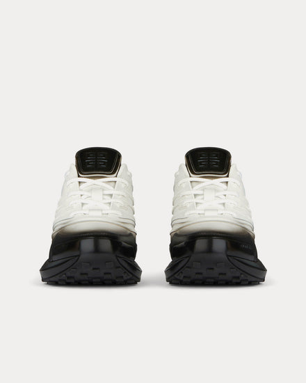 Givenchy x Chito GIV 1 Tag Effect Print Leather White / Black Low Top Sneakers - 3