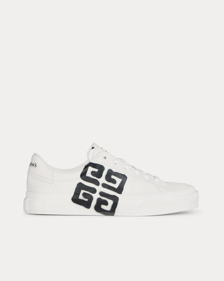 Givenchy x Chito City Sport Tag Effect 4G White Low Top Sneakers - 1