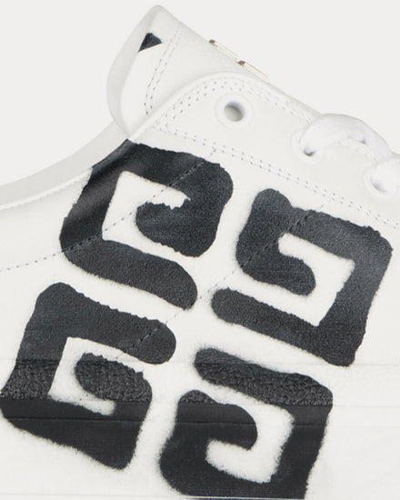 Givenchy x Chito City Sport Tag Effect 4G White Low Top Sneakers - 5