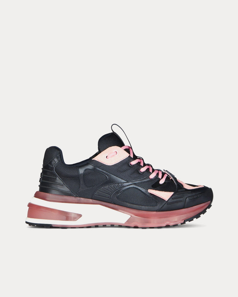 Givenchy GIV 1 TR Mesh, Suede & Leather Black / Powder Pink Low Top Sneakers - 1