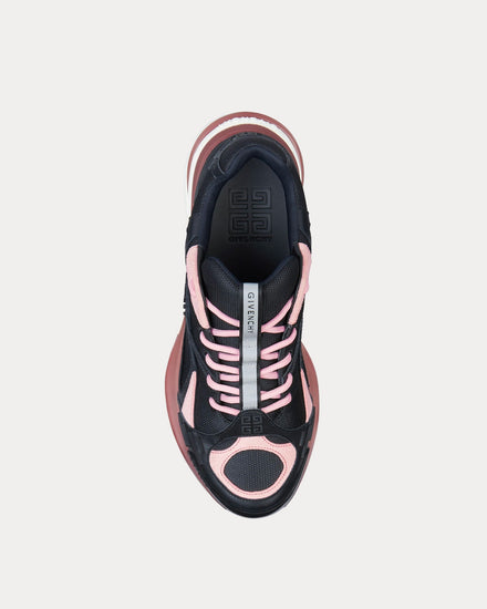 Givenchy GIV 1 TR Mesh, Suede & Leather Black / Powder Pink Low Top Sneakers - 2