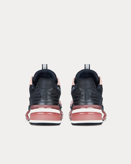 Givenchy GIV 1 TR Mesh, Suede & Leather Black / Powder Pink Low Top Sneakers - 4
