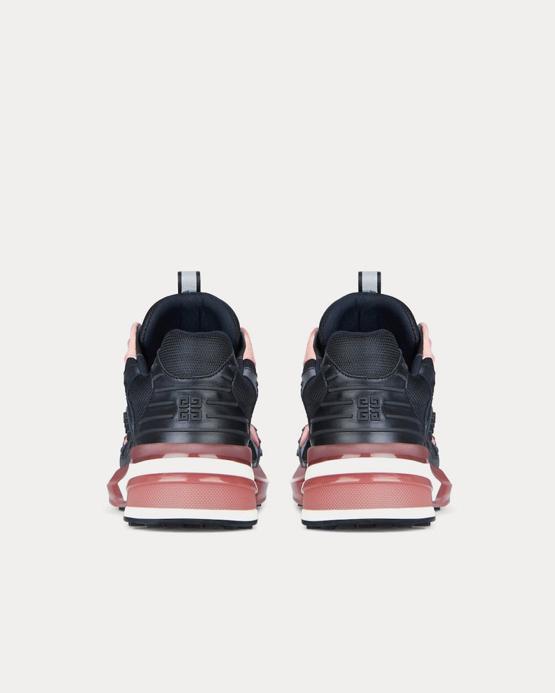 Givenchy GIV 1 TR Mesh, Suede & Leather Black / Powder Pink Low Top Sneakers - 4
