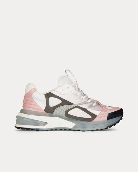 Givenchy GIV 1 TR Mesh, Suede & Leather White / Pink / Grey Low Top Sneakers - 1