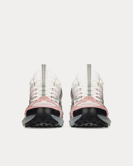 Givenchy GIV 1 TR Mesh, Suede & Leather White / Pink / Grey Low Top Sneakers - 3