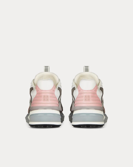 Givenchy GIV 1 TR Mesh, Suede & Leather White / Pink / Grey Low Top Sneakers - 4