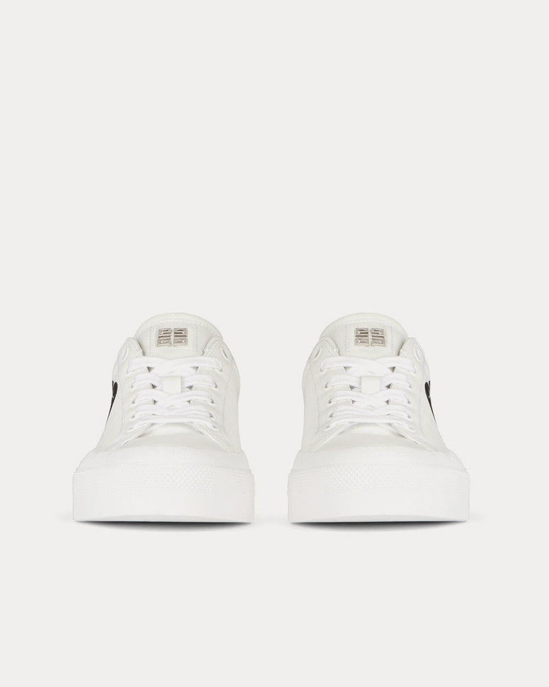 Givenchy x Chito Tag Effect 4G Print Leather White Low Top Sneakers - 3