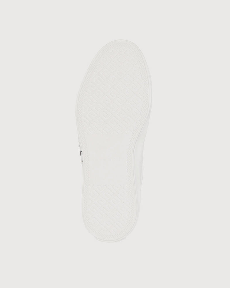 Givenchy x Chito Tag Effect 4G Print Leather White Low Top Sneakers - 5