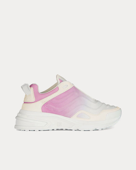Givenchy GIV 1 Light Technical Canvas & Suede White / Pink Low Top Sneakers - 1