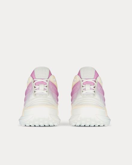 Givenchy GIV 1 Light Technical Canvas & Suede White / Pink Low Top Sneakers - 2