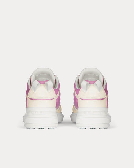 Givenchy GIV 1 Light Technical Canvas & Suede White / Pink Low Top Sneakers - 3