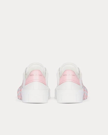 Givenchy x Disney 101 Dalmatians City Sport Leather White / Pink Low Top Sneakers - 4