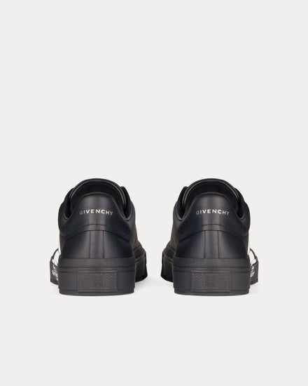 Givenchy x Disney Disney Castle City Sport Leather Black / White Low Top Sneakers - 4