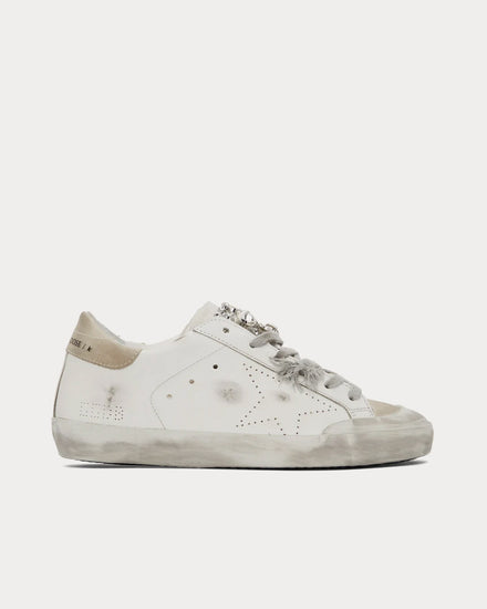 Golden Goose Super-Star Skate Penstar White Low Top Sneakers - 1