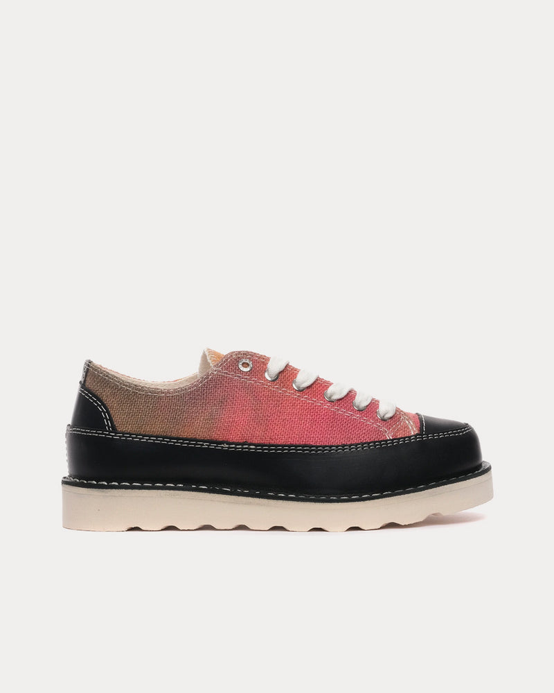 Good News Aster Jute Pink / Yellow Low Top Sneakers - 1